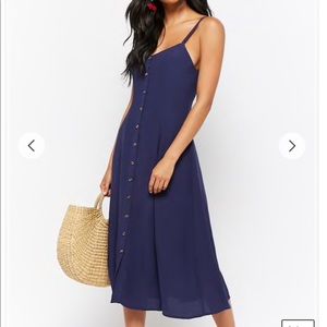 Button Down Midi Dress